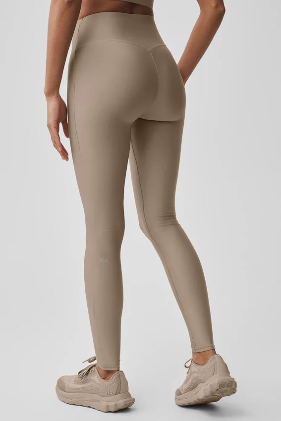 High-Waist Airlift Legging - Gravel