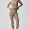 Canotte avec soutien-gorge intégré Airlift Super Sleek - Gravel