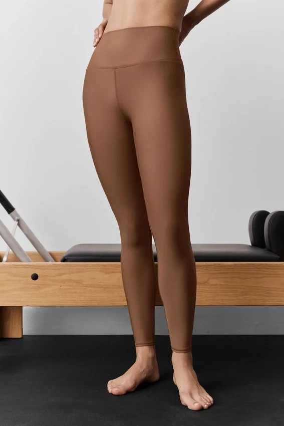 High-Waist Airlift Legging - Marrone baciato dal sole