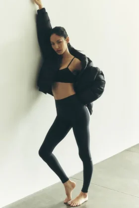 High-Waist Airlift Legging - Nero