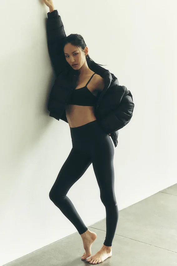 High-Waist Airlift Legging - Nero