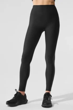 High-Waist Airlift Legging - Nero