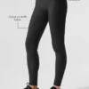 High-Waist Airlift Legging - Nero