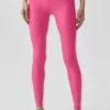 High-Waist Airlift Legging - Rosa Paradiso