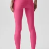 High-Waist Airlift Legging - Rosa Paradiso