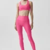 High-Waist Airlift Legging - Rosa Paradiso