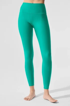 High-Waist Airlift Legging - Verde abete