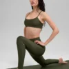 High-Waist Airlift Legging - Verde oliva