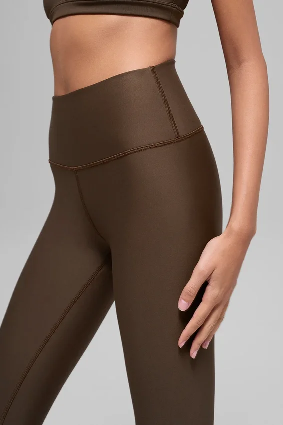 High-Waist Airlift Legging Winter Warm - Espresso