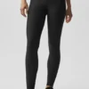 High-Waist Airlift Leggings - Nero