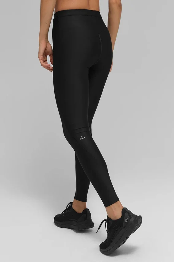 High-Waist Airlift Light Speed Leggings - Nero