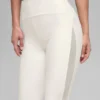 High-Waist Airlift Mesh Infatuation Legging - Avorio