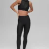 High-Waist Airlift Mesh Infatuation Legging - Nero