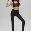 High-Waist Airlift Rebel 7/8 Leggings - Nero