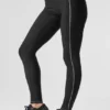 High-Waist Airlift Redefine Legging - Nero/Bianco