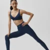 High-Waist Airlift Top-Notch Legging - Blu navy