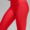 High-Waist Airlift Winter Warm Leggings - Rosso brillante