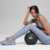 High-Waist Airlift Winter Warm Leggings - Winter Frost
