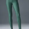 High-Waist Airlift Winter Warm Leggings - Winter Ivy