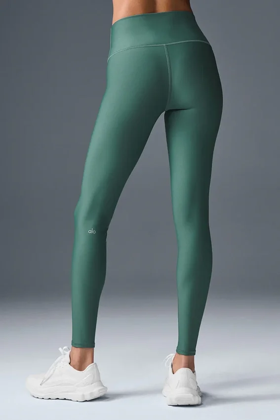 High-Waist Airlift Winter Warm Leggings - Winter Ivy