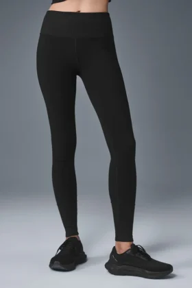 High-Waist Alosoft Legging - Nero