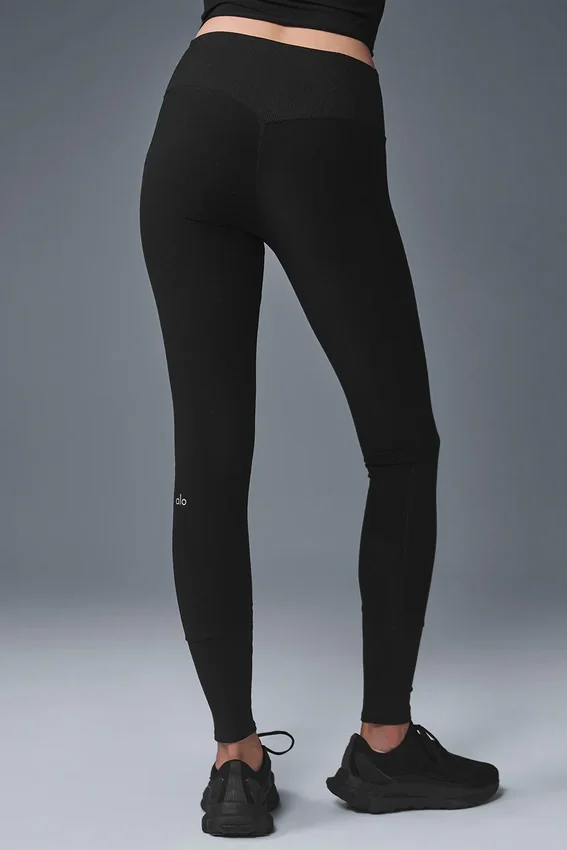 High-Waist Alosoft Legging - Nero