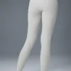 High-Waist Alosoft Lounge Legging - Grigio melange sportivo