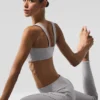High-Waist Alosoft Sunray Legging - Grigio cielo slavato