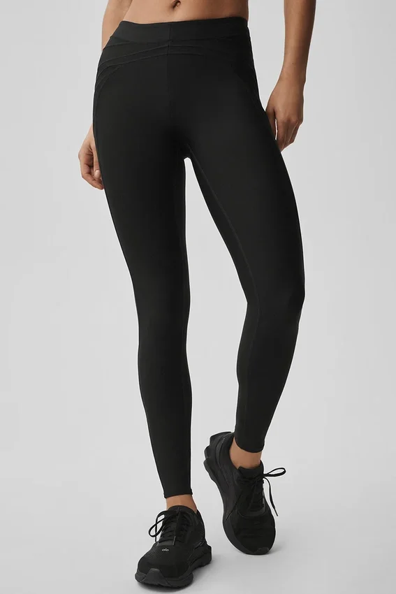 High-Waist Evolve Leggings di Airlift - Nero