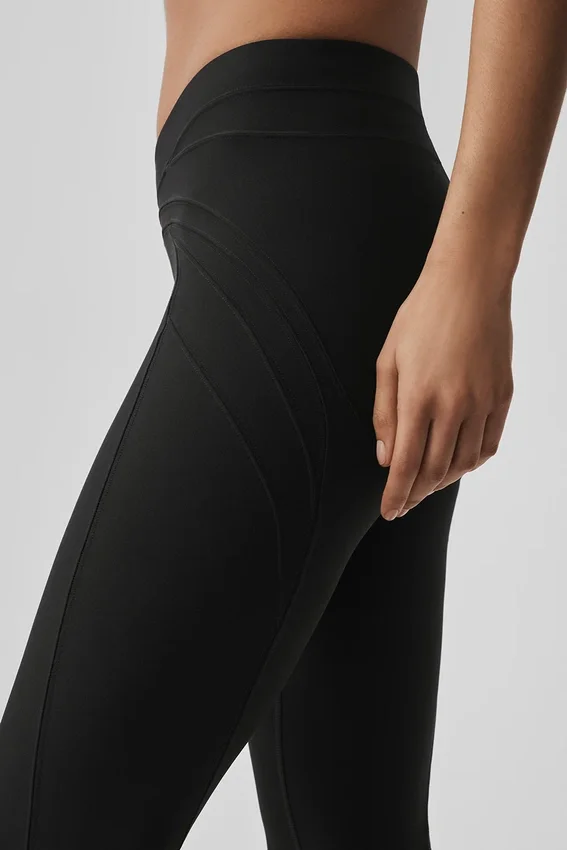 High-Waist Evolve Leggings di Airlift - Nero
