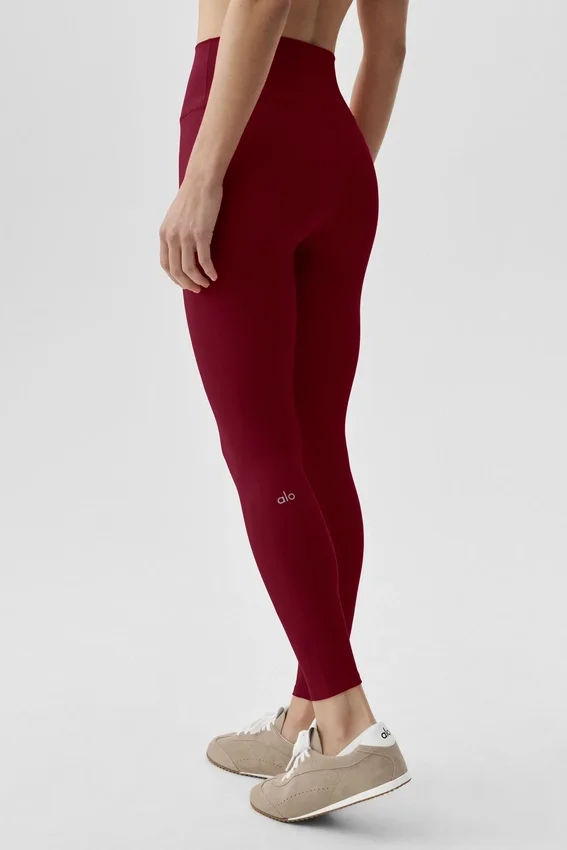 High-Waist Leggings 7/8 Alo Softsculpt - Rosso Summer Romance