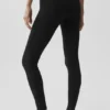 High-Waist Leggings Alo Softsculpt "Amp It up" - Nero
