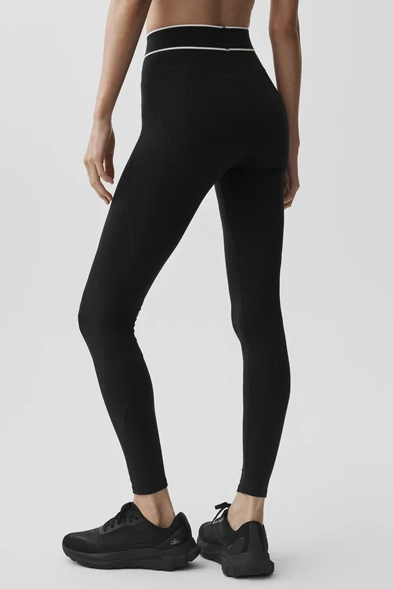 High-Waist Leggings Alo Softsculpt "Amp It up" - Nero