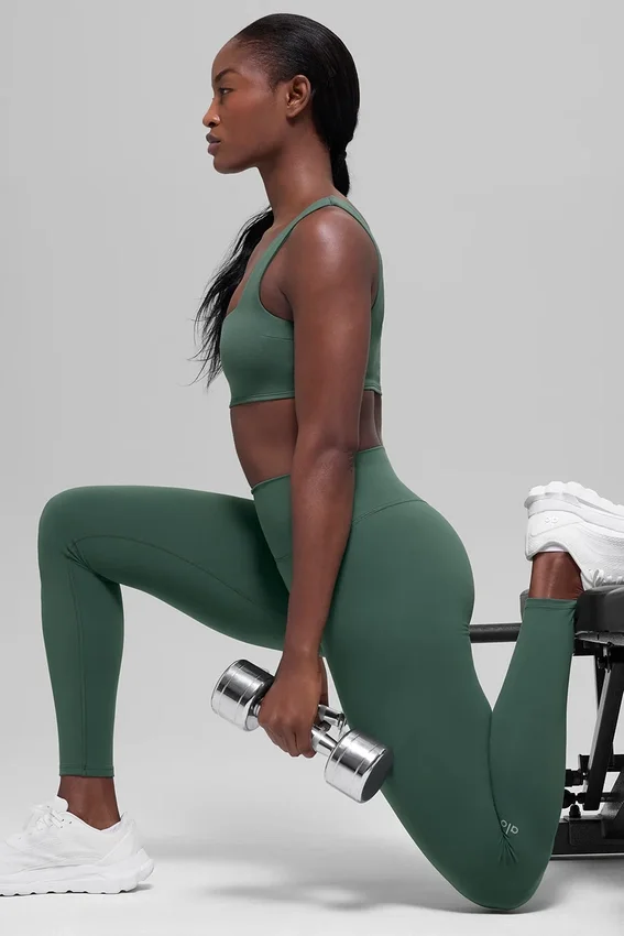 High-Waist Leggings Alo Softsculpt - Clover Green