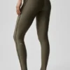 High-Waist Leggings Suit up di Airlift - Olive Tree/Olive Tree