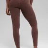 Leggings a costine bicolori senza cuciture High-Waist - Brownstone Heather