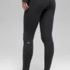 Leggings Airbrush Winter Warm High-Waist modello Nocturne - Nero