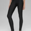 Leggings Airlift High-Waist con staffa "Love Language" - Nero