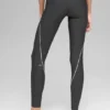 Leggings Airlift High-Waist Haven - Antracite/Bianco