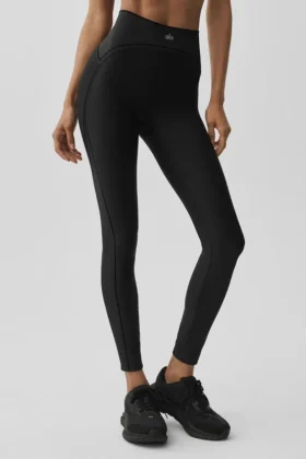Leggings Airlift High-Waist Top-Notch - Nero