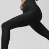 Leggings Airlift High-Waist Top-Notch - Nero
