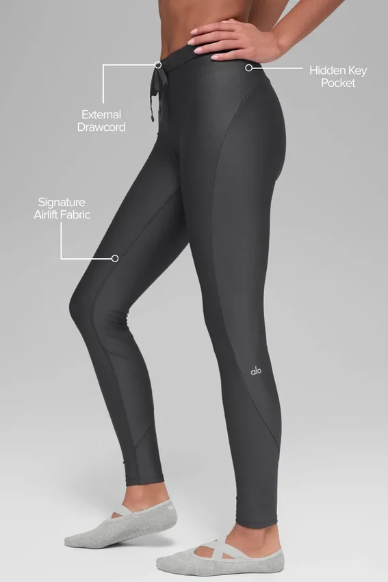 Leggings Airlift Light Speed High-Waist - Antracite