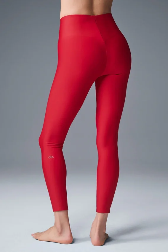 Leggings Airlift Strength High-Waist 7/8 - Rosso intenso
