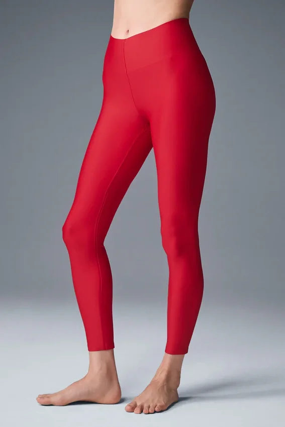 Leggings Airlift Strength High-Waist 7/8 - Rosso intenso