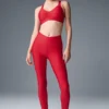 Leggings Airlift Strength High-Waist 7/8 - Rosso intenso