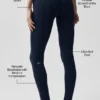 Leggings Alo Softsculpt 7/8 Define - Blu navy