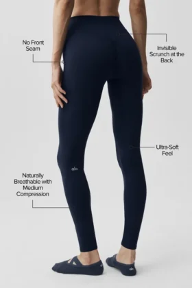 Leggings Alo Softsculpt 7/8 Define – Blu navy