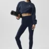 Leggings Alo Softsculpt 7/8 Define - Blu navy