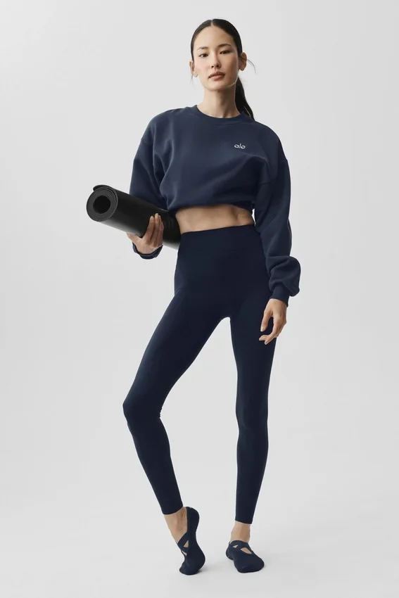 Leggings Alo Softsculpt 7/8 Define - Blu navy