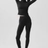 Leggings Alo Softsculpt 7/8 Define - Nero
